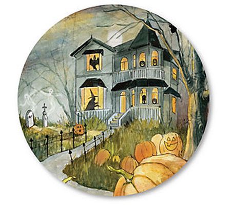 Courtside Market Haunted Patch 15x15 Circular P anel