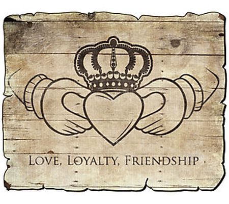 Courtside Market Love Loyalty and Friendship 20 x30 Decal