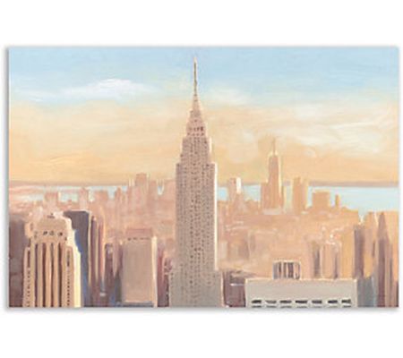 Courtside Market Manhattan Dawn 18x26 Canvas Wa ll Art