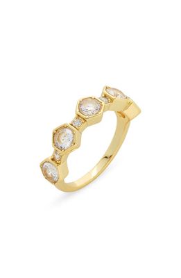 Covet Cubic Zirconia Ring in Gold