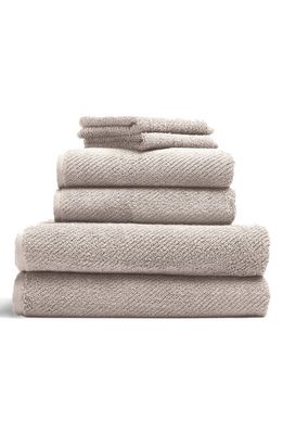 Coyuchi Air Weight Organic Cotton Guest Towel in Dune
