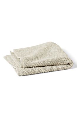 Coyuchi Air Weight Set of 6 Organic Cotton Washcloths in Dune