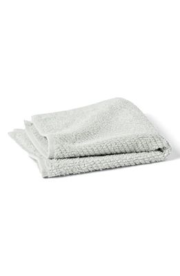 Coyuchi Air Weight Set of 6 Organic Cotton Washcloths in Fog