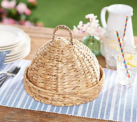 Cozy Cottage by Liz Marie Woven Basket Food Cover