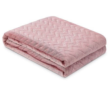 Cozy Tyme Maha 15 LB Weighted Twin Blanket Poly ster