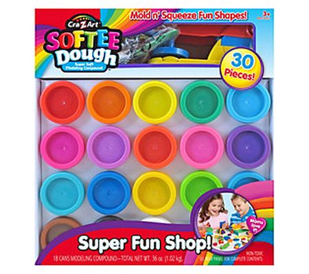 Cra-Z-Art Softee Dough Super Fun Shop Set