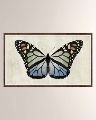 Crackled Butterfly 1 Giclee Print