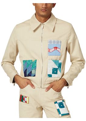 Crafted Through Community Quilted Patch Jacket