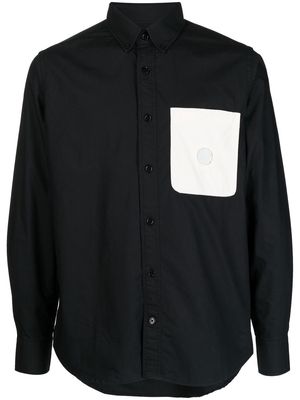 Craig Green chest patch-pocket detail shirt - Black