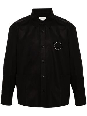 Craig Green Circle cotton shirt - Black