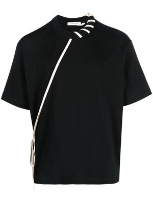 Craig Green crew neck short-sleeved T-shirt - Black