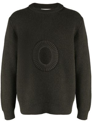 Craig Green cut-out organic wool jumper