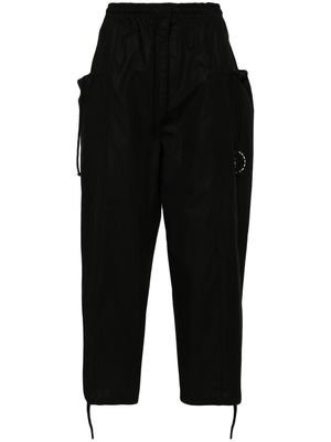 Craig Green drawstring-waist wide-leg trousers - Black