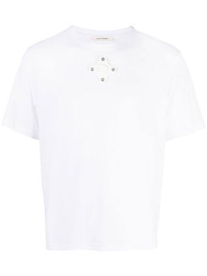 Craig Green eyelet-detail short-sleeve T-shirt - White