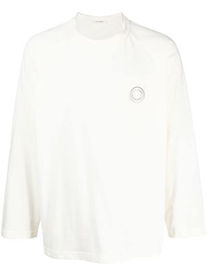 Craig Green eyelet long-sleeved T-shirt - White
