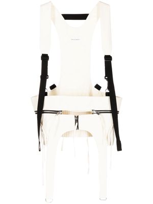 Craig Green Harness strap-detailing vest - White