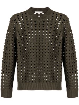 Craig Green long-sleeve perforated sweatshirt