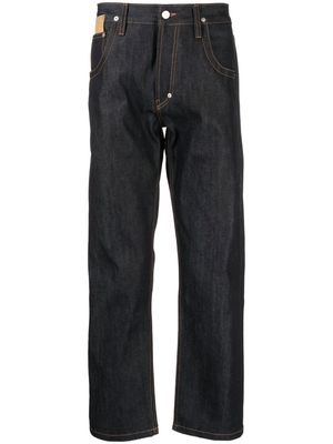Craig Green low-rise straight jeans - Blue