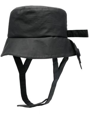 Craig Green neck-strap bucket hat - Black