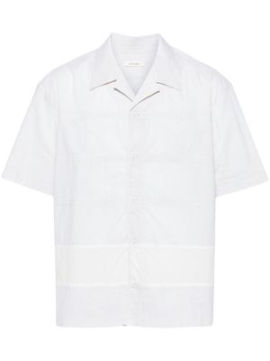 Craig Green panelled cotton short-sleeve shirt - Neutrals