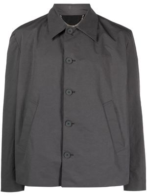 Craig Green pointed-collar shirt jacket - Grey