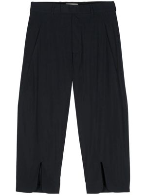 Craig Green poplin cropped trousers - Blue