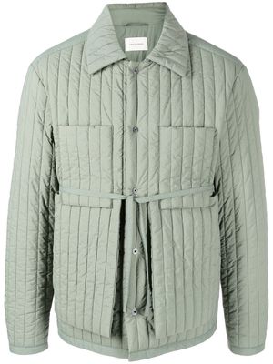Craig Green quilted belted jacket