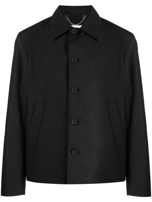 Craig Green quilted buttoned shirt jacket - Black