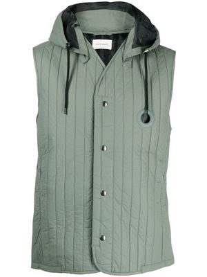 Craig Green quilted hooded gilet