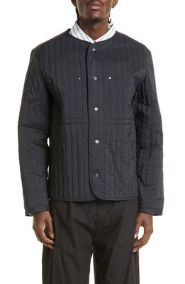 Craig Green Quilted Liner Jacket in Black