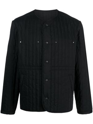Craig Green quilted press-stud fastening jacket - Black