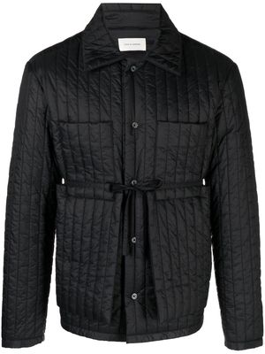 Craig Green quilted worker jacket - BLACK