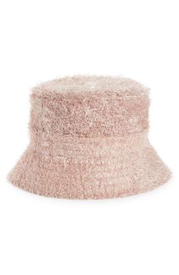 Craig Green Reversible Fluffy Bucket Hat in Red/Pink