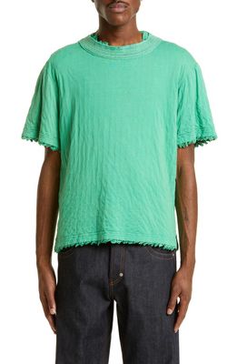 Craig Green Reversible Frill T-Shirt in Mint