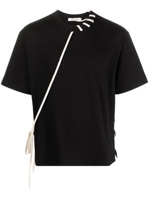 Craig Green rope-detail T-shirt - Black