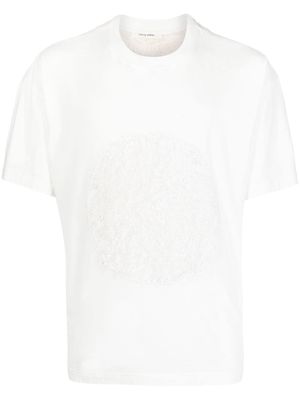 Craig Green textured-panel detail T-shirt - White