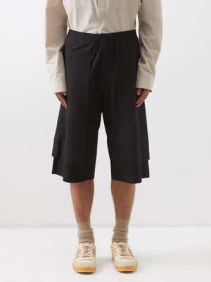 Craig Green - Worker Cotton Shorts - Mens - Black