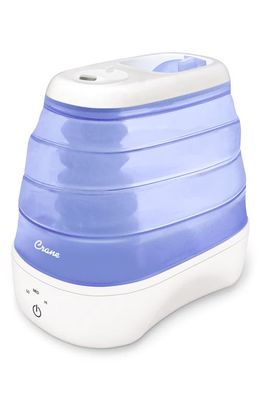 Crane Air Collapsible Ultrasonic 1-Gallon Cool Mist Humidifier in Blue