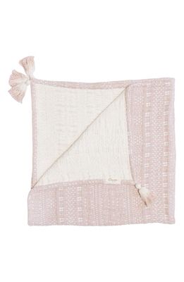Crane Air Luxe Cotton Baby Blanket in Pink