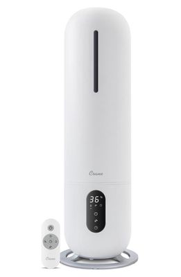 Crane Air Ultrasonic Cool Mist Tower Humidifier in White