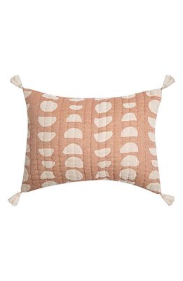 CRANE BABY Copper Moon Phase Jacquard Accent Pillow