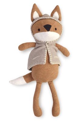 CRANE BABY Frankie Fox Plush Stuffed Animal in Brown
