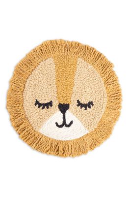 CRANE BABY Lion Accent Pillow in Brown