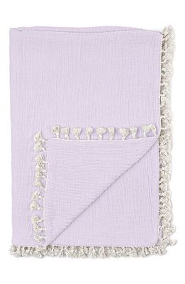 CRANE BABY Muslin Blanket in Lilac