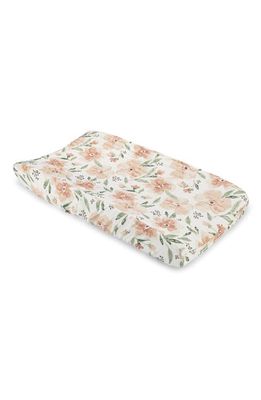 CRANE BABY Quilted Changing Pad Cover in Pink
