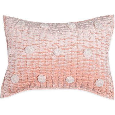 CRANE BABY Square Decor Accent Pillow in Pink 