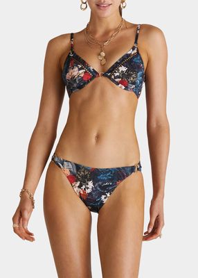 Crawford Floral Underwire Bikini Top