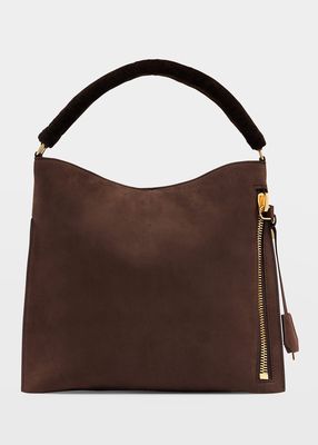 Crazy Small Grain Leather Hobo Bag
