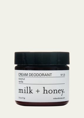 Cream Deodorant No. 20, 2.5 oz.