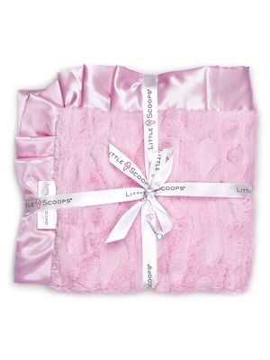 Cream Receiving Blanket - Pink - Pink